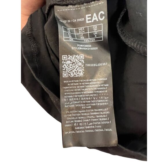 Guess Off Shoulder Black Bodycon Dress XS - Picture 6 of 8